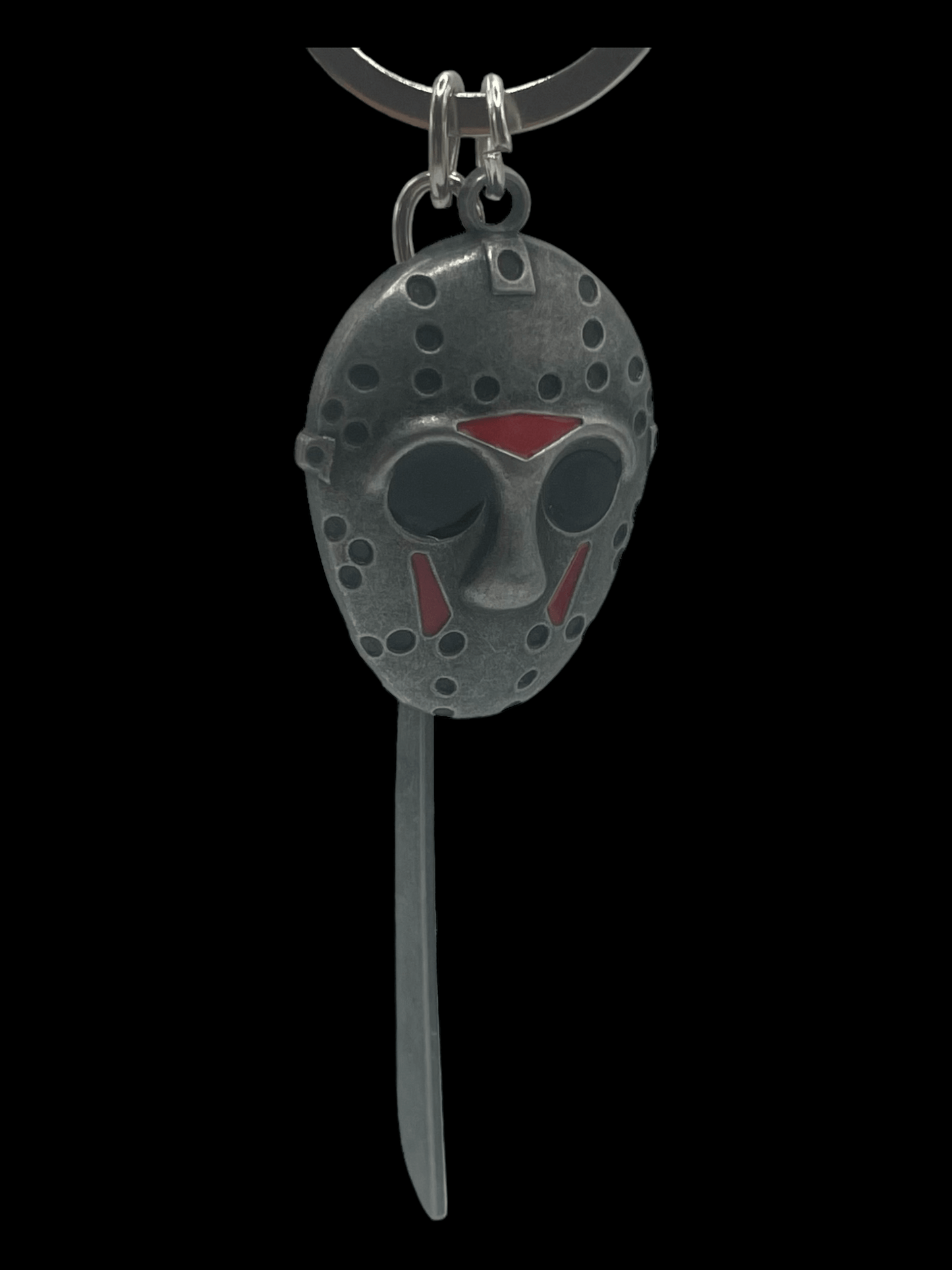 Jason Vorhees Mask & Machete Keychain