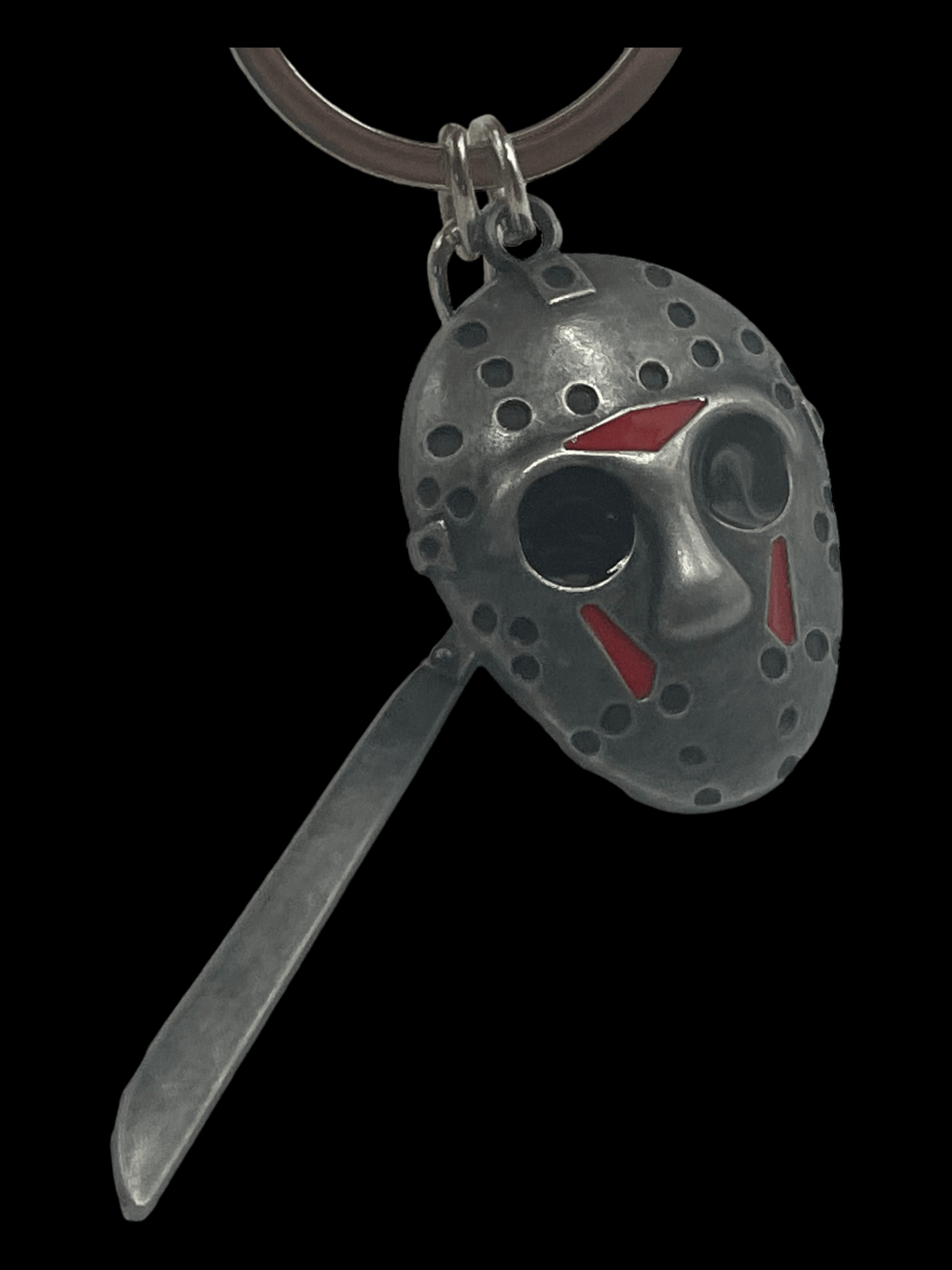 Jason Vorhees Mask & Machete Keychain