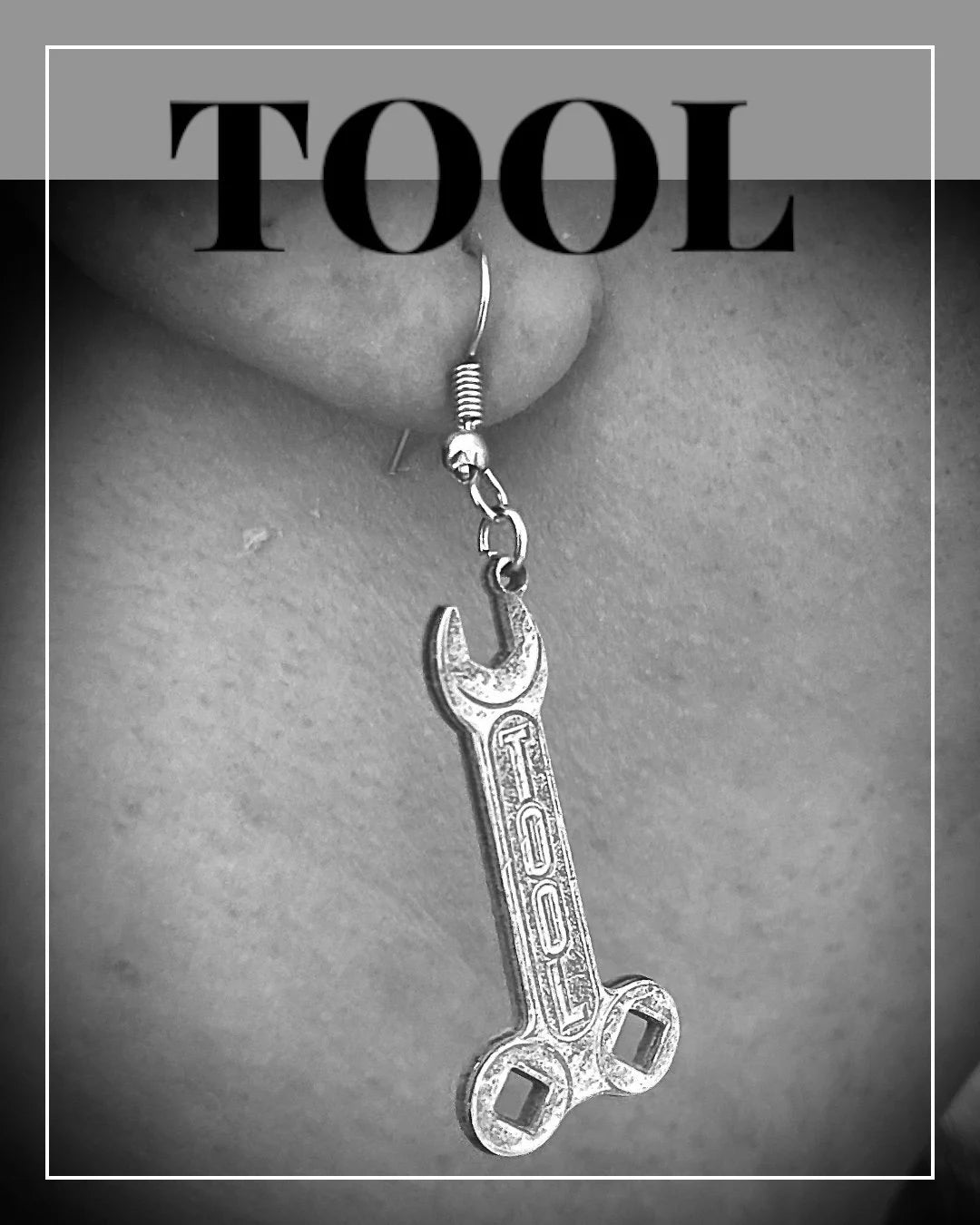 TOOL - Wrench Logo Earring Set