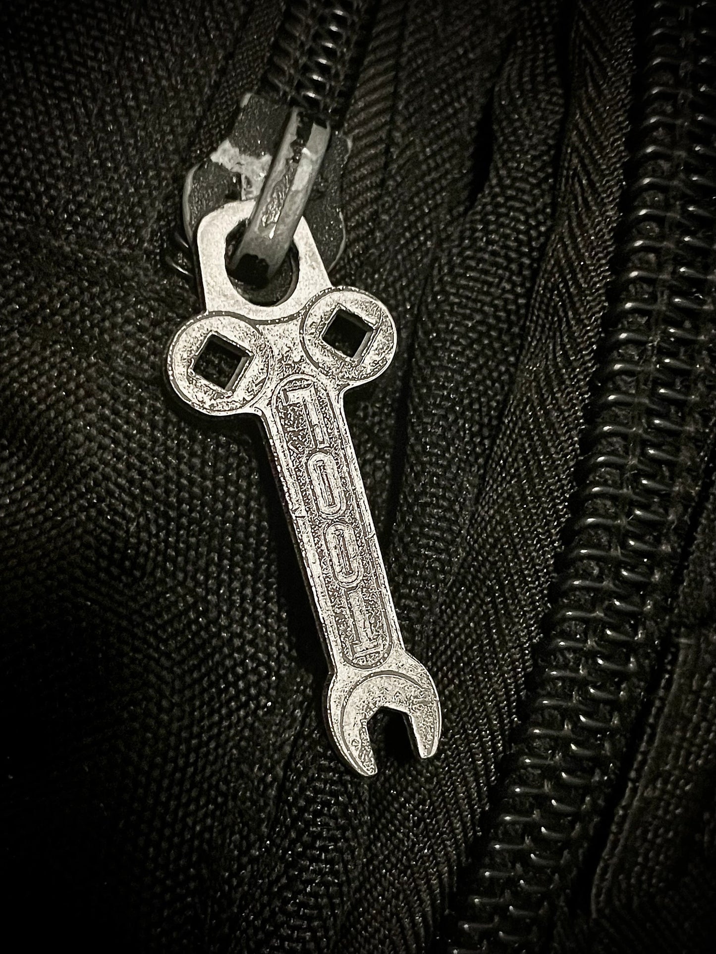 TOOL - Wrench Zipper Pull Charm