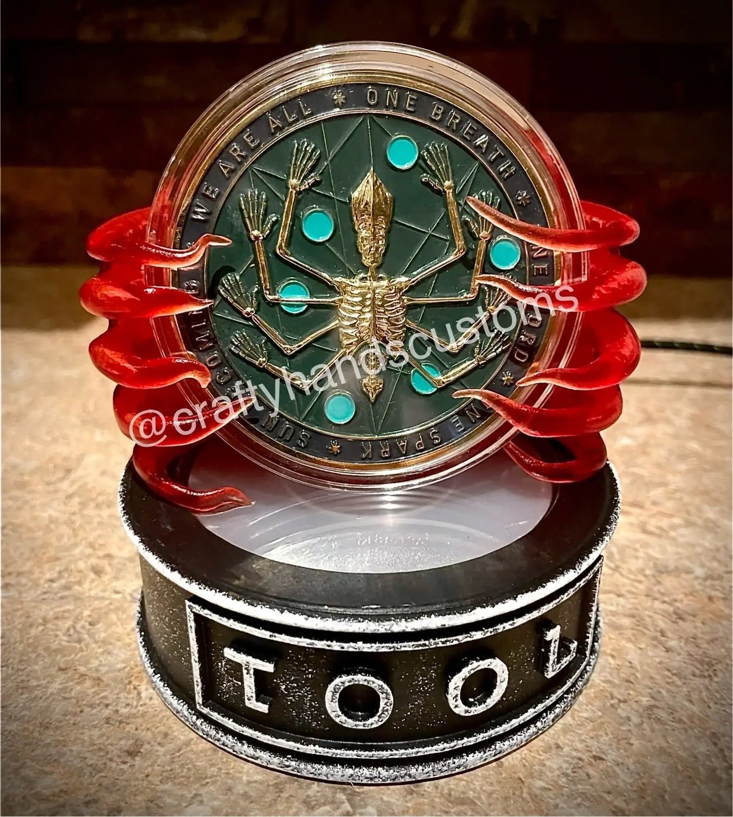 TOOL - Undertow 3D RGB LED Display Lamp [W/ Coin Holder Option]