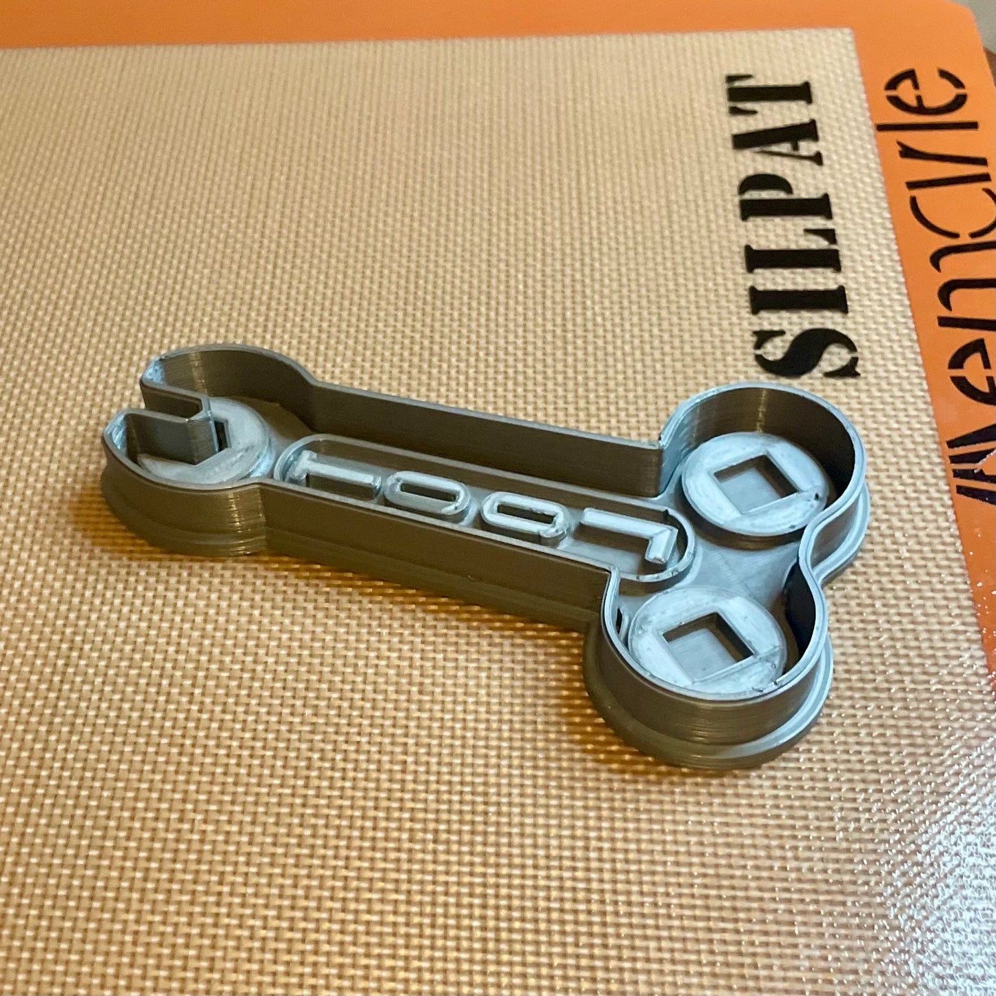 TOOL - Wrench Logo Cookie Cutter + Stamp