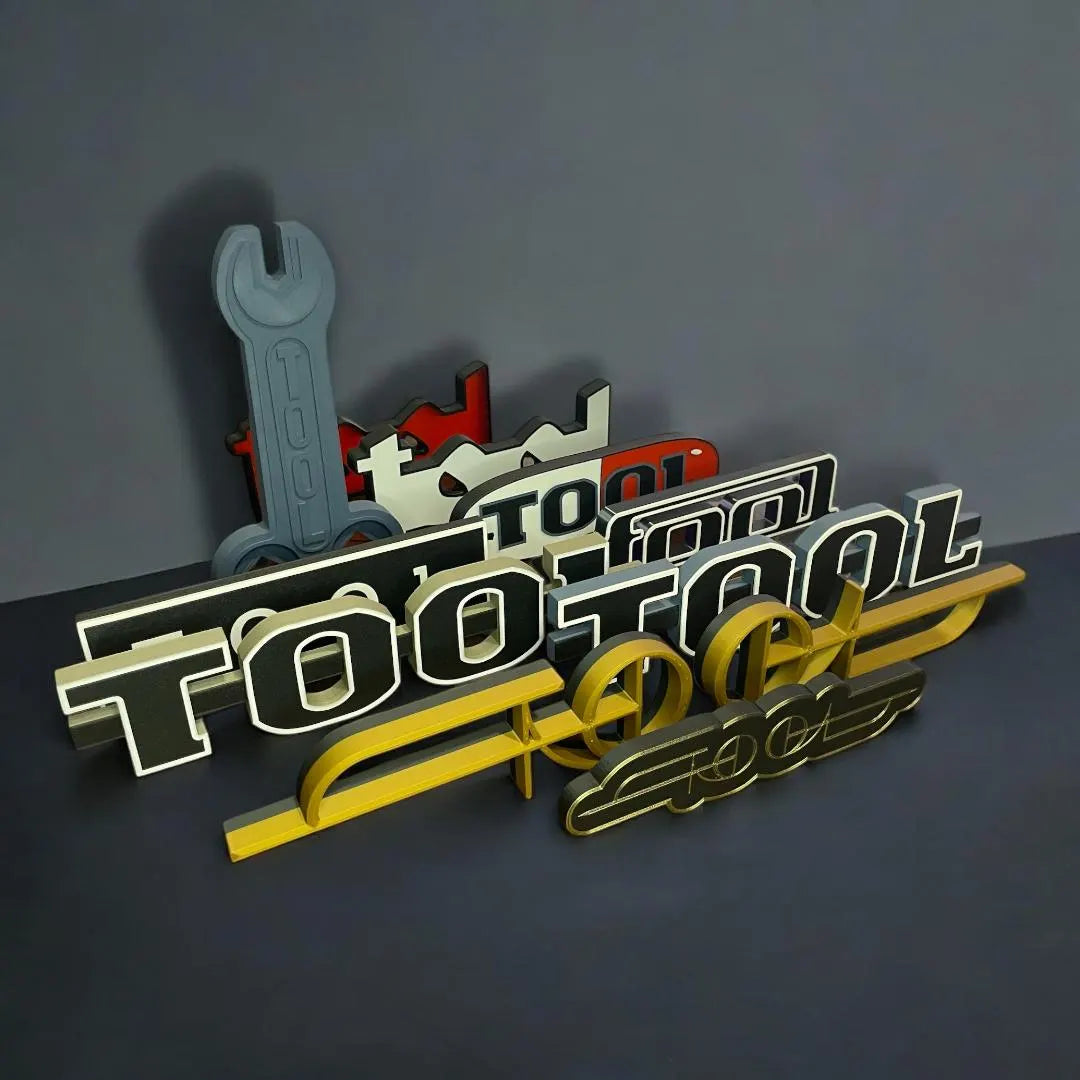 Large 3D Logo Display - Own a Piece of the TOOL Legacy!