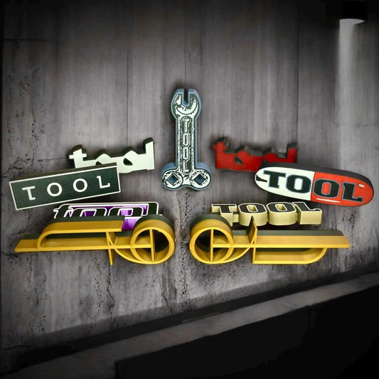 3D Logo Display - Own a Piece of the TOOL Legacy!